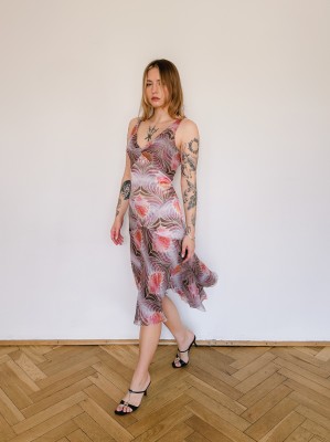 Sukienka Diane von Furstenberg z jedwabiu i rayonu